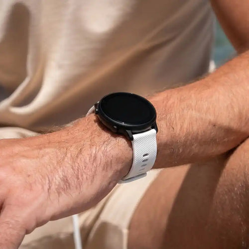 Polar Ignite 3 Premium Silicone Strap (White)