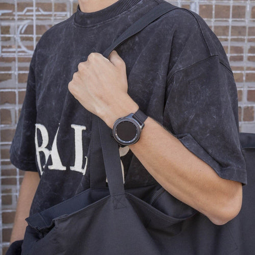 BALR Huawei Watch GT 3 Pro 46mm Nylon Strap with Buckle (Black)
