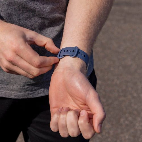 Fitbit Sense 2 Silicone Strap Classic (Grey-Blue)