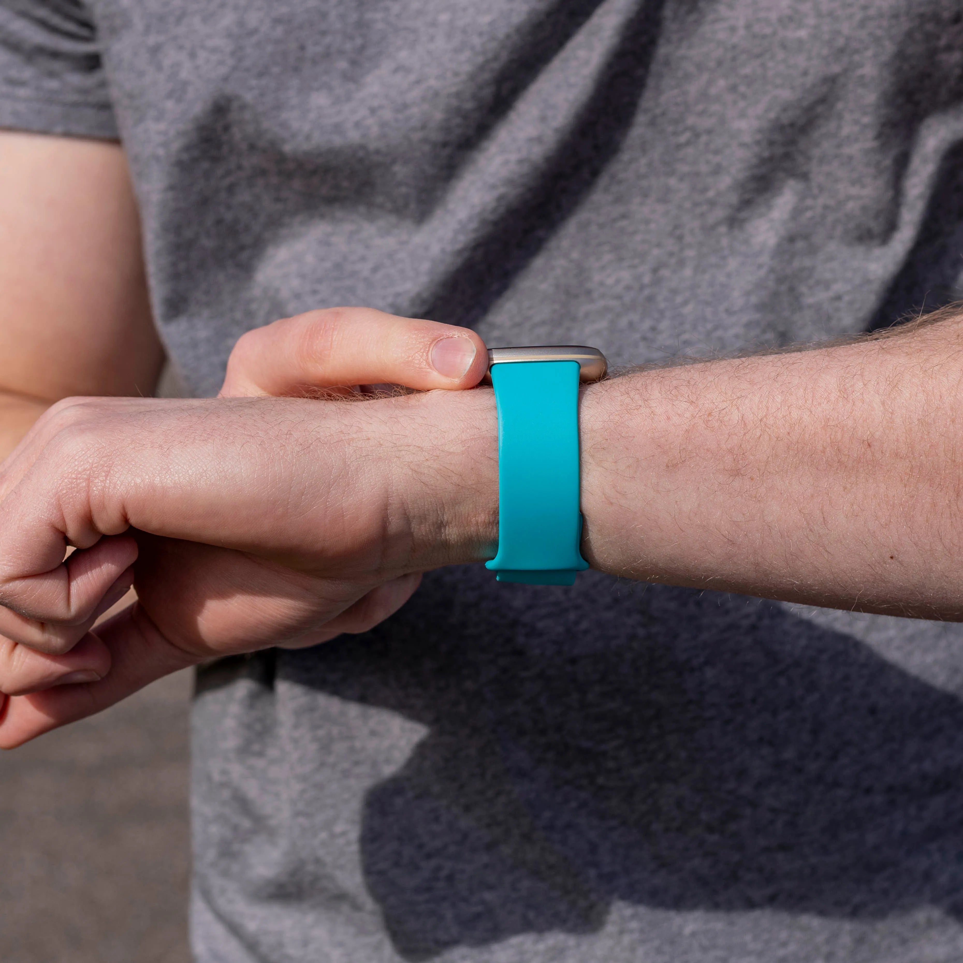 Fitbit Sense 2 Silicone Strap Classic (Aqua)