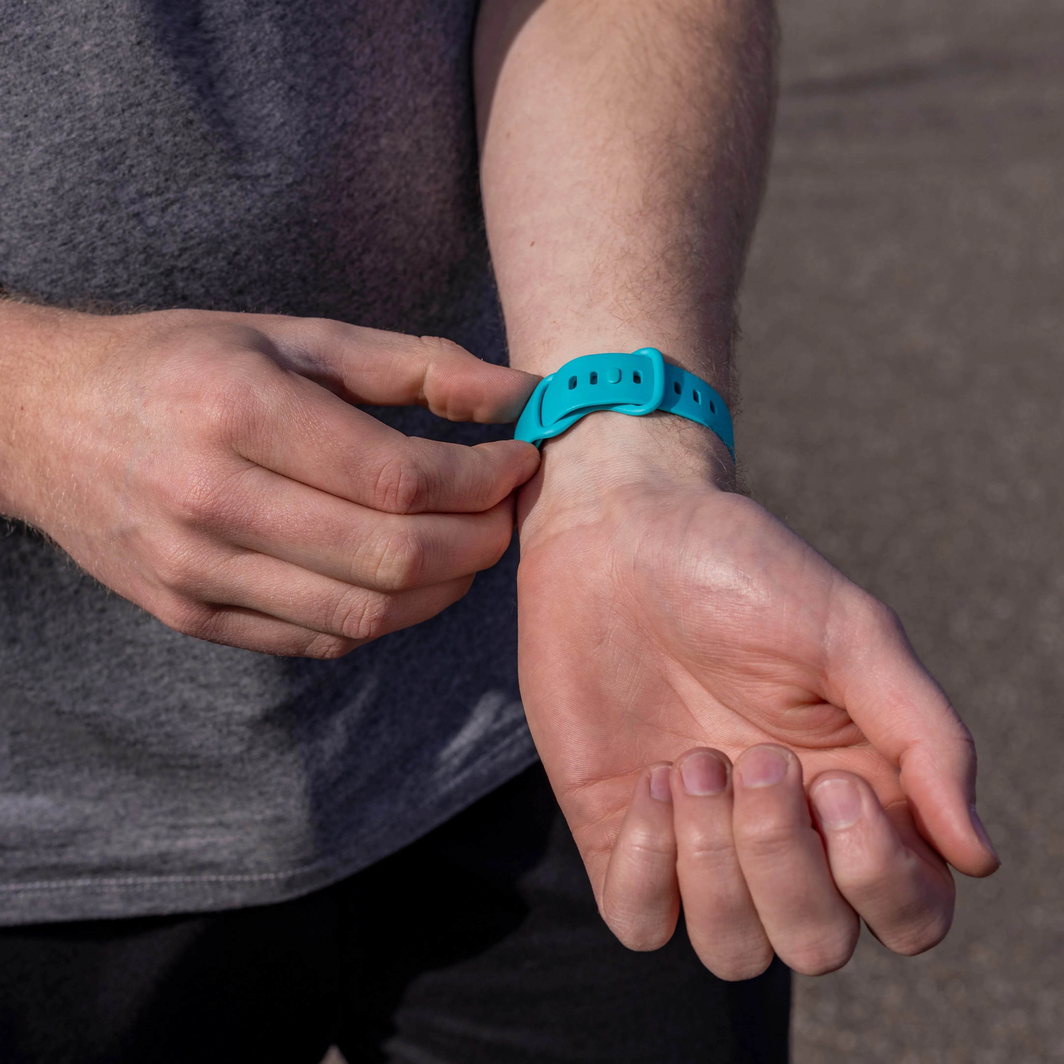Fitbit Sense 2 Silicone Strap Classic (Aqua)