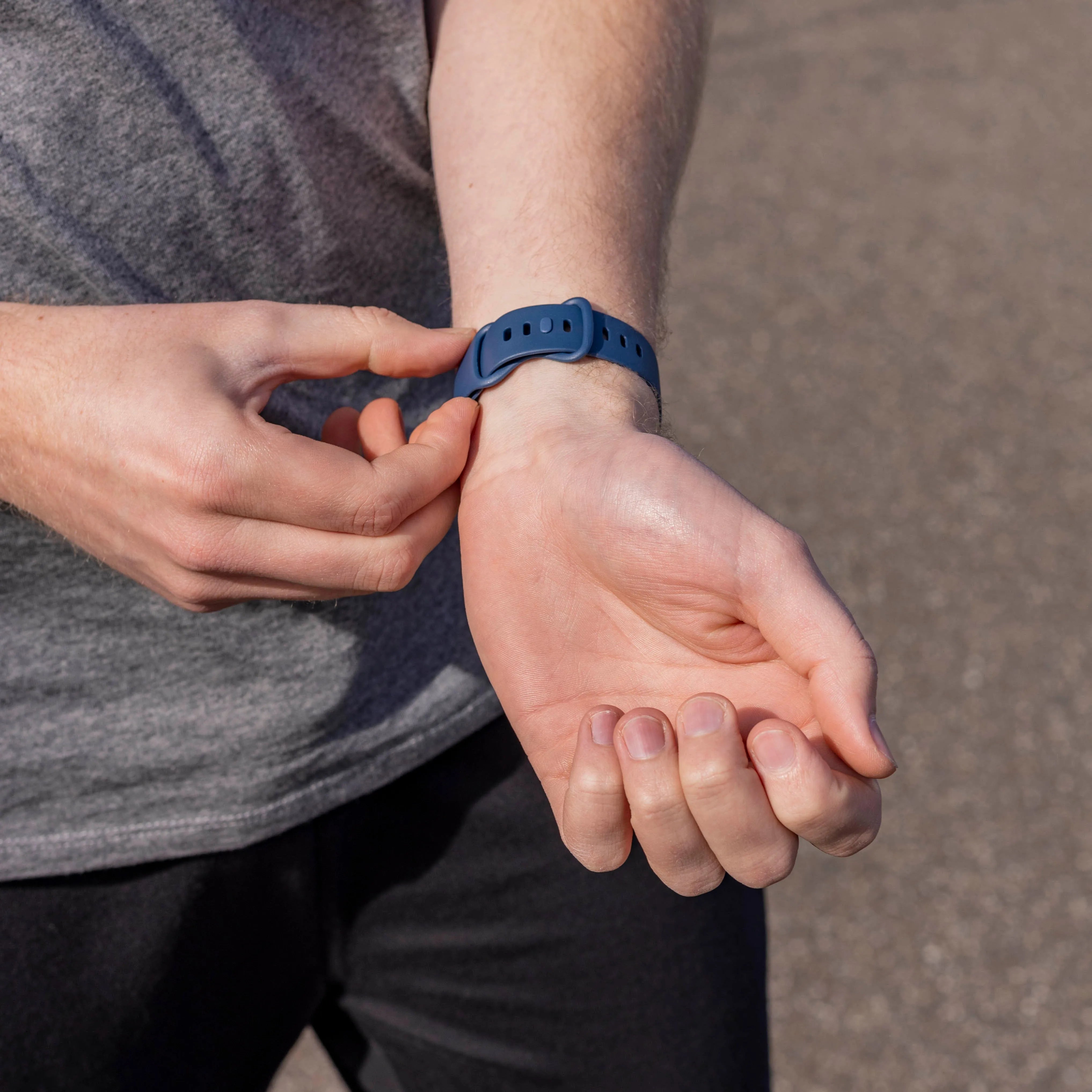 Fitbit Sense 2 Silicone Strap Classic (Dark Blue)
