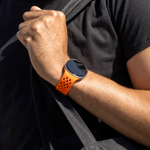 Samsung Galaxy Watch 8 - 44mm Silicone Air Strap (Orange)