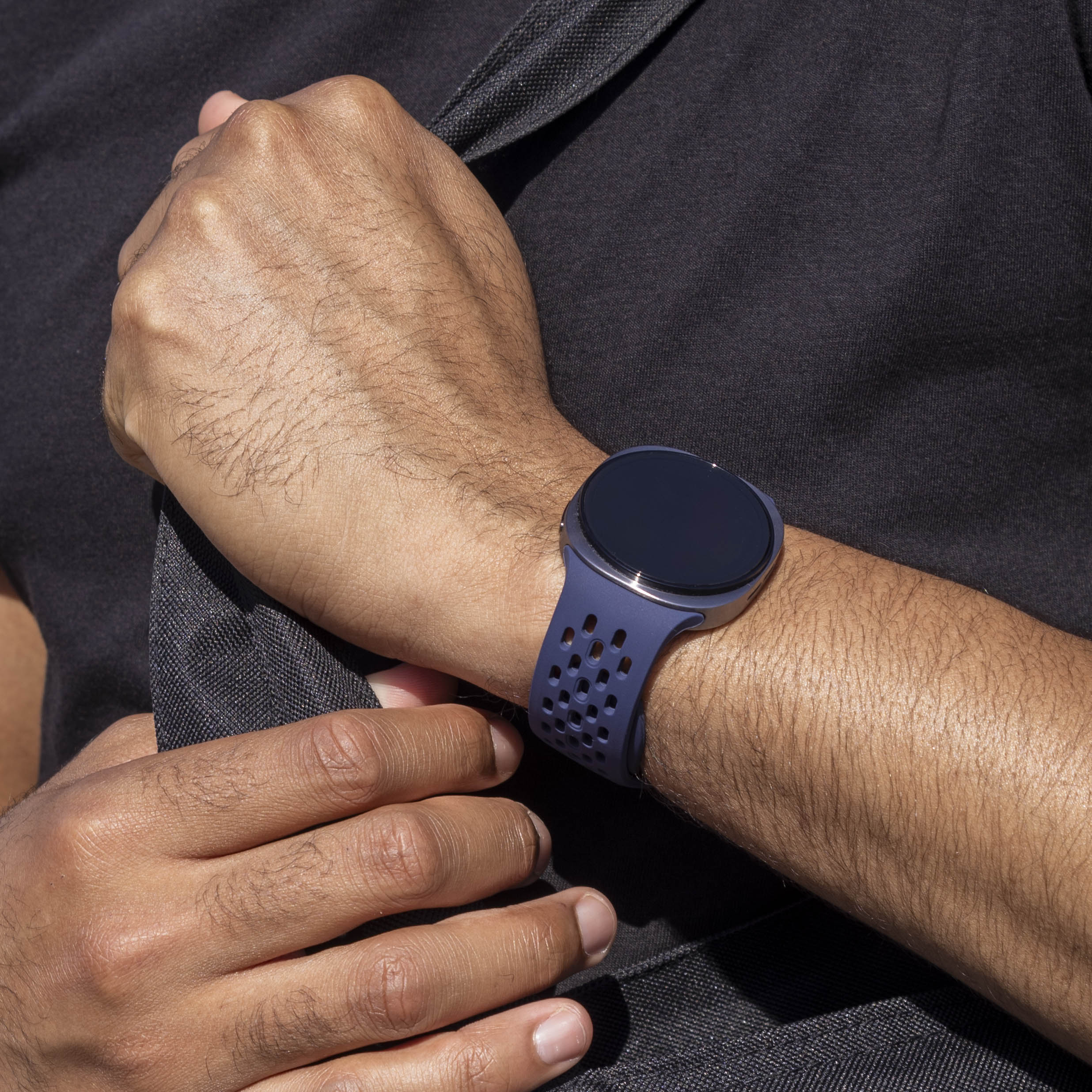 Samsung Galaxy Watch 8 - 44mm Silicone Air Strap (Dark Blue)