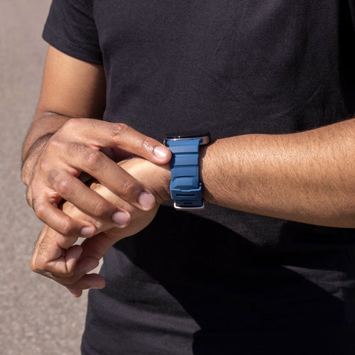 Samsung Galaxy Watch 8 Classic Extreme Silicone Strap (Dark Blue)