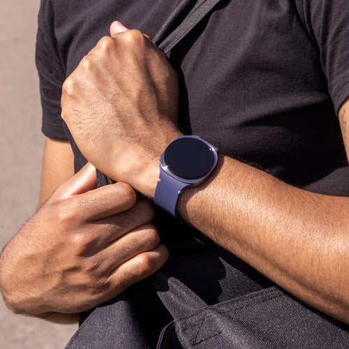 Samsung Galaxy Watch 8 - 44mm Silicone Strap (Dark Blue)