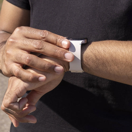 Silicone Strap, starlight, lifestyle photo