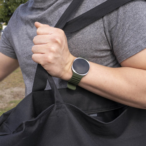 Silicone Ocean Strap, green, lifestyle photo