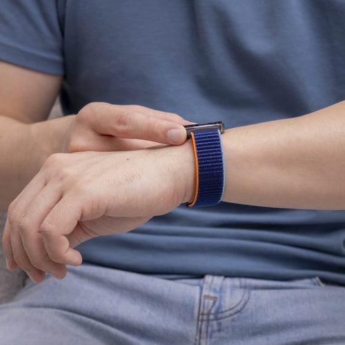 Nylon Strap, dark blue, lifestyle photo