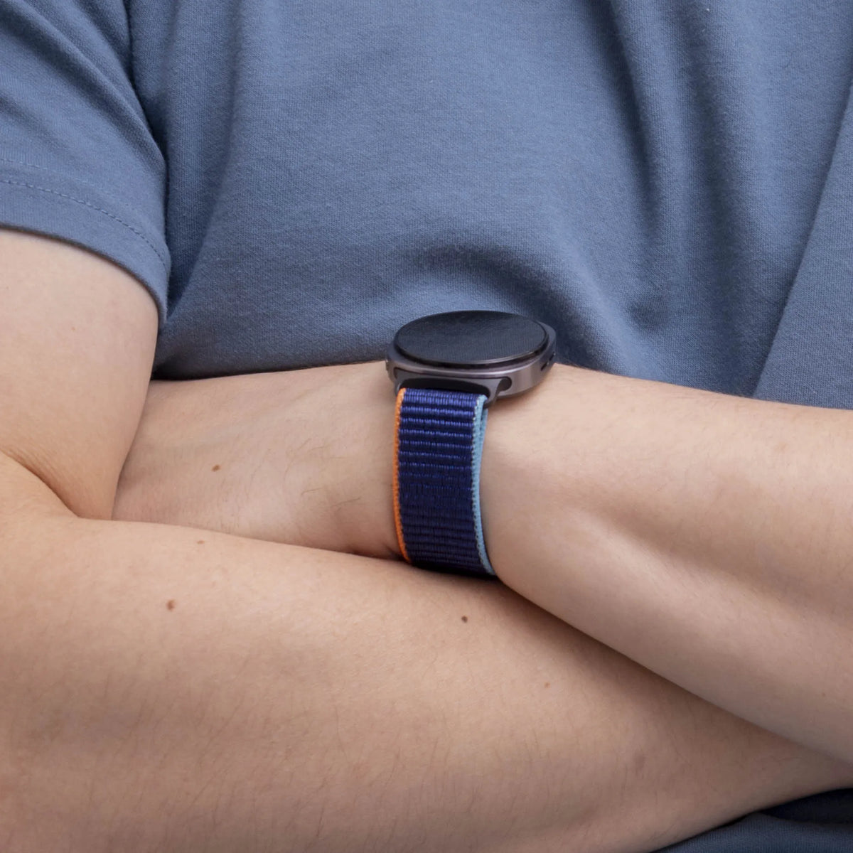 Nylon Strap, dark blue, lifestyle photo