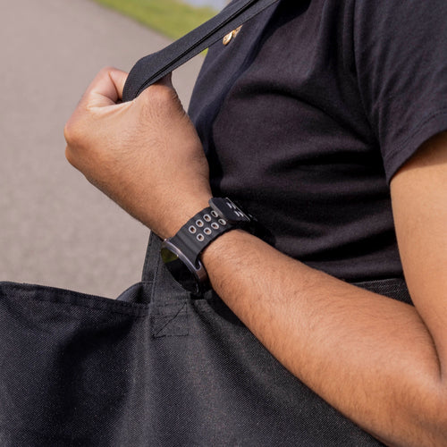 Samsung Galaxy Watch 9 - 40mm Ocean Strap (Black/Grey)