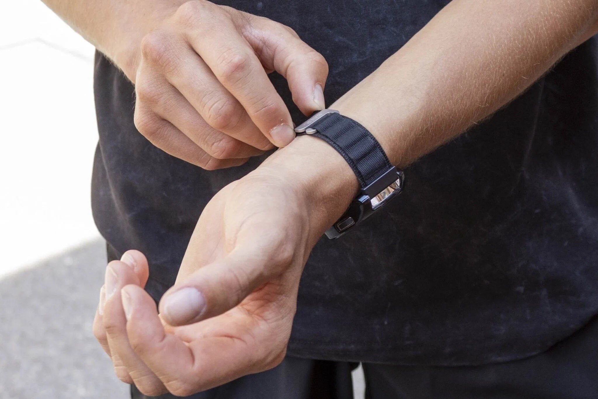 BALR Polar Grit X Pro Alpine Loop Strap (Black)