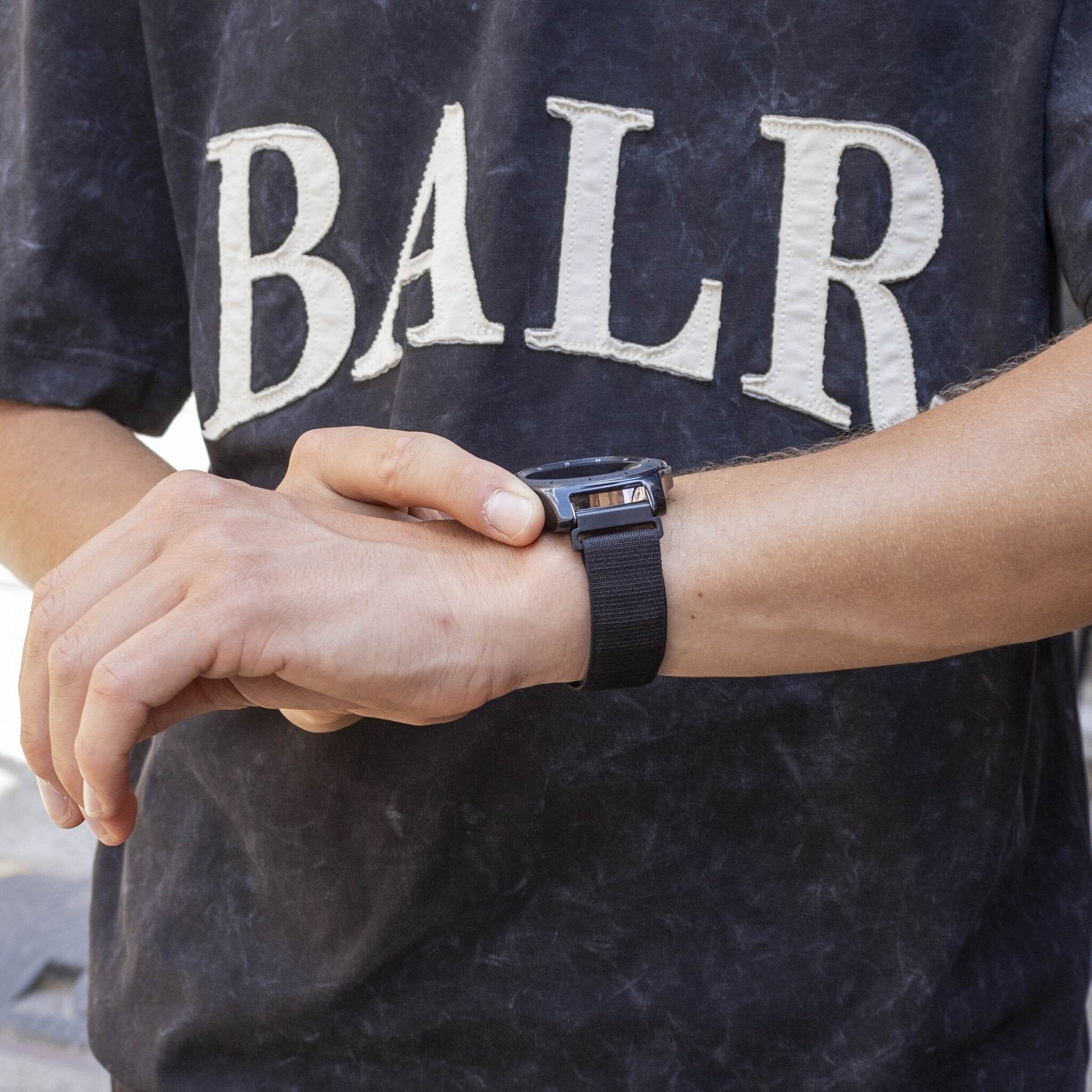 BALR Amazfit GTR 3 (Pro) Alpine Loop Strap (Black)