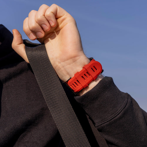 Garmin Instinct 3 - 50mm Silicone Strap (Red)