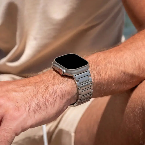 Titanium Strap, silver, lifestyle photo