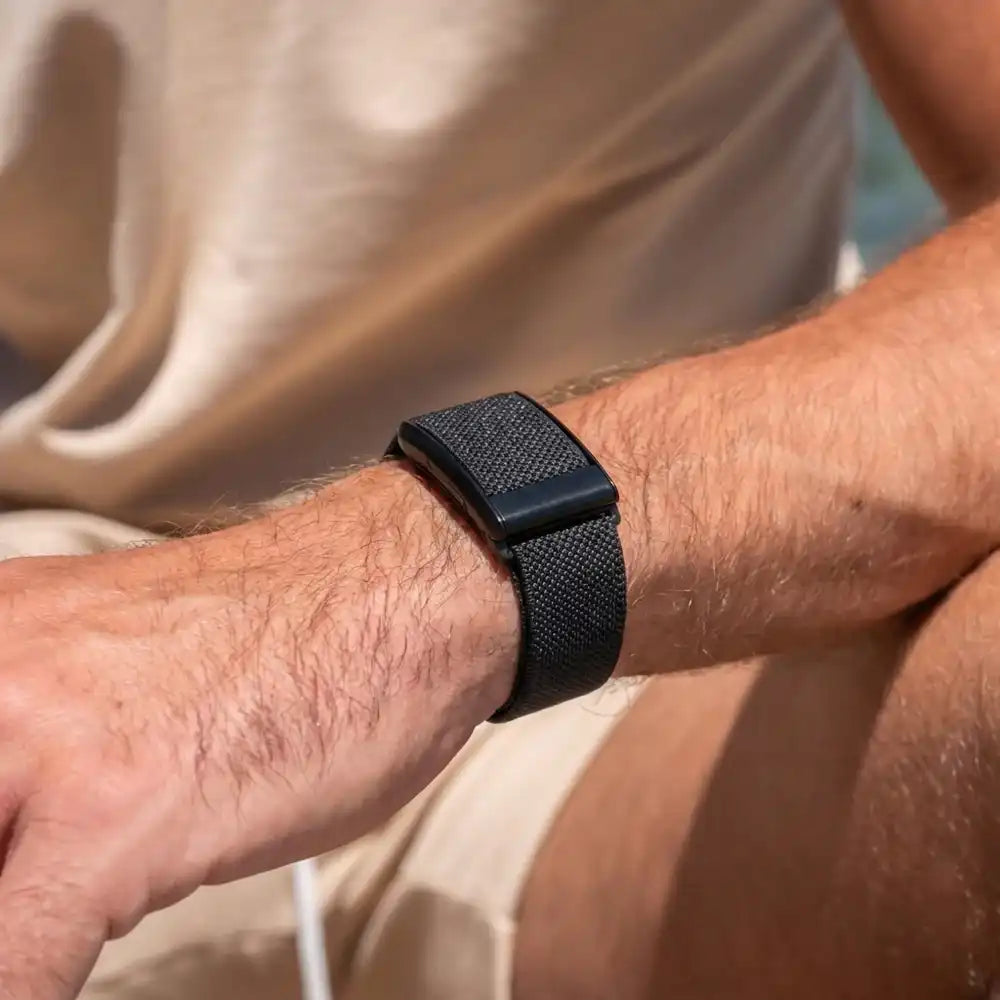 Polar Loop Nylon Strap (Black/Grey)