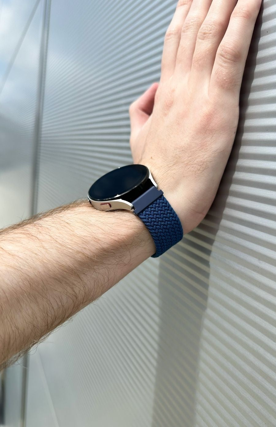 Amazfit Bip 6 Adjustable Woven Strap (Blue)