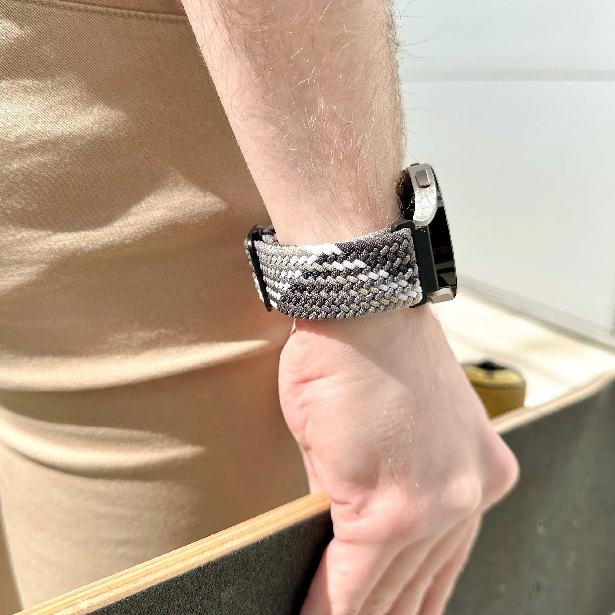 Amazfit Balance Ultra Adjustable Braided Strap (Slate)