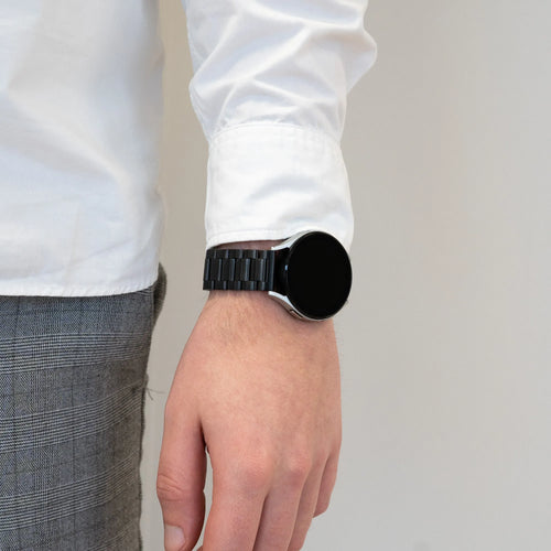 Bandz Amazfit Balance 2 Steel Strap 'Classic' (Black)