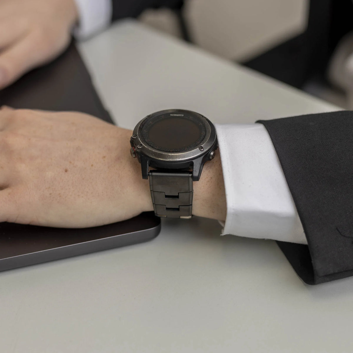 Titanium Strap, graphite, lifestyle photo