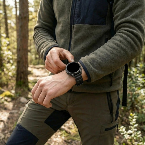 Garmin D2 Mach 1 Trail Silicone Strap (Black)