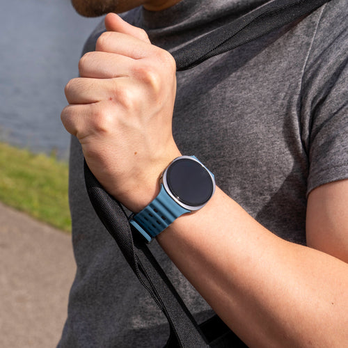 Samsung Galaxy Watch 8 - 40mm Ocean Strap (Matte Blue)