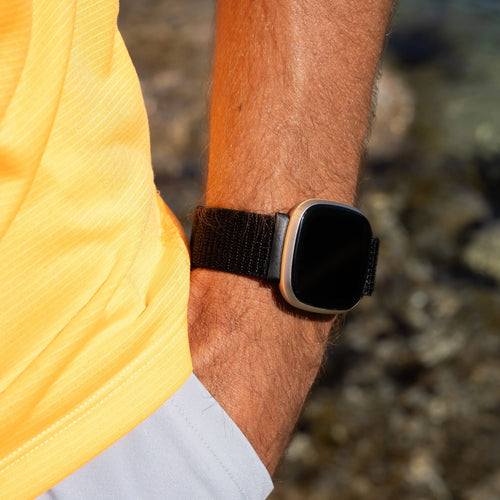 Fitbit Sense Nylon Strap (Black)