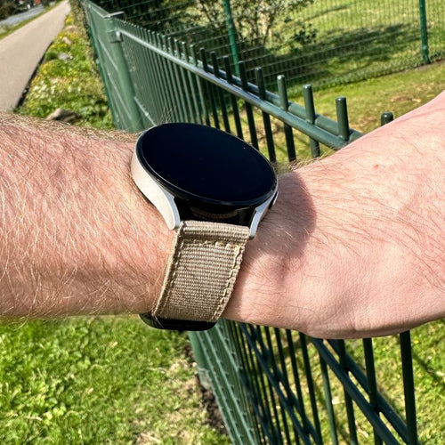 Samsung Galaxy Watch 3 45mm Nylon Strap with Buckle (Khaki)
