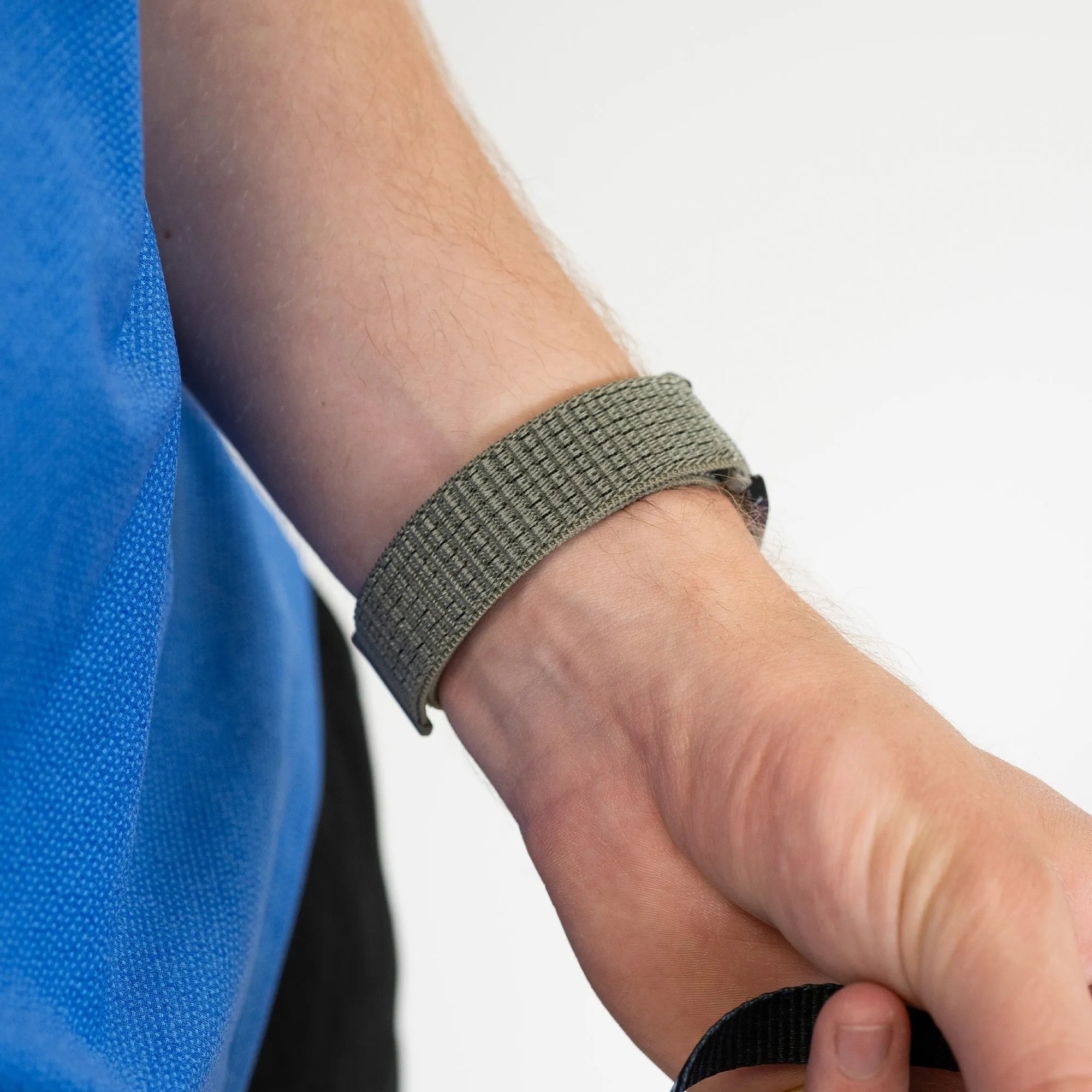 ICE Smart TKS Rectangular 1.41 Nylon Strap (Grey-Green)