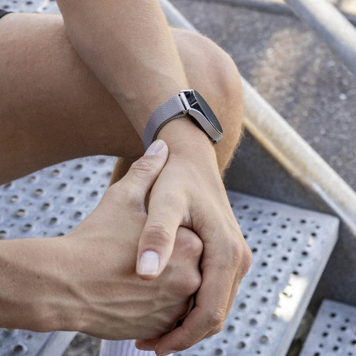 BALR Polar Ignite 3 Milanese Strap (Silver)