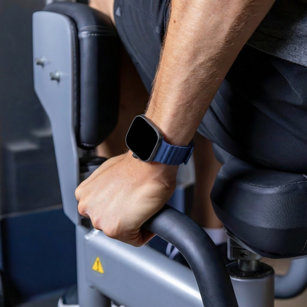 Xiaomi Smart Band 10 Pro Magnetic Silicone Strap (Duo Blue)