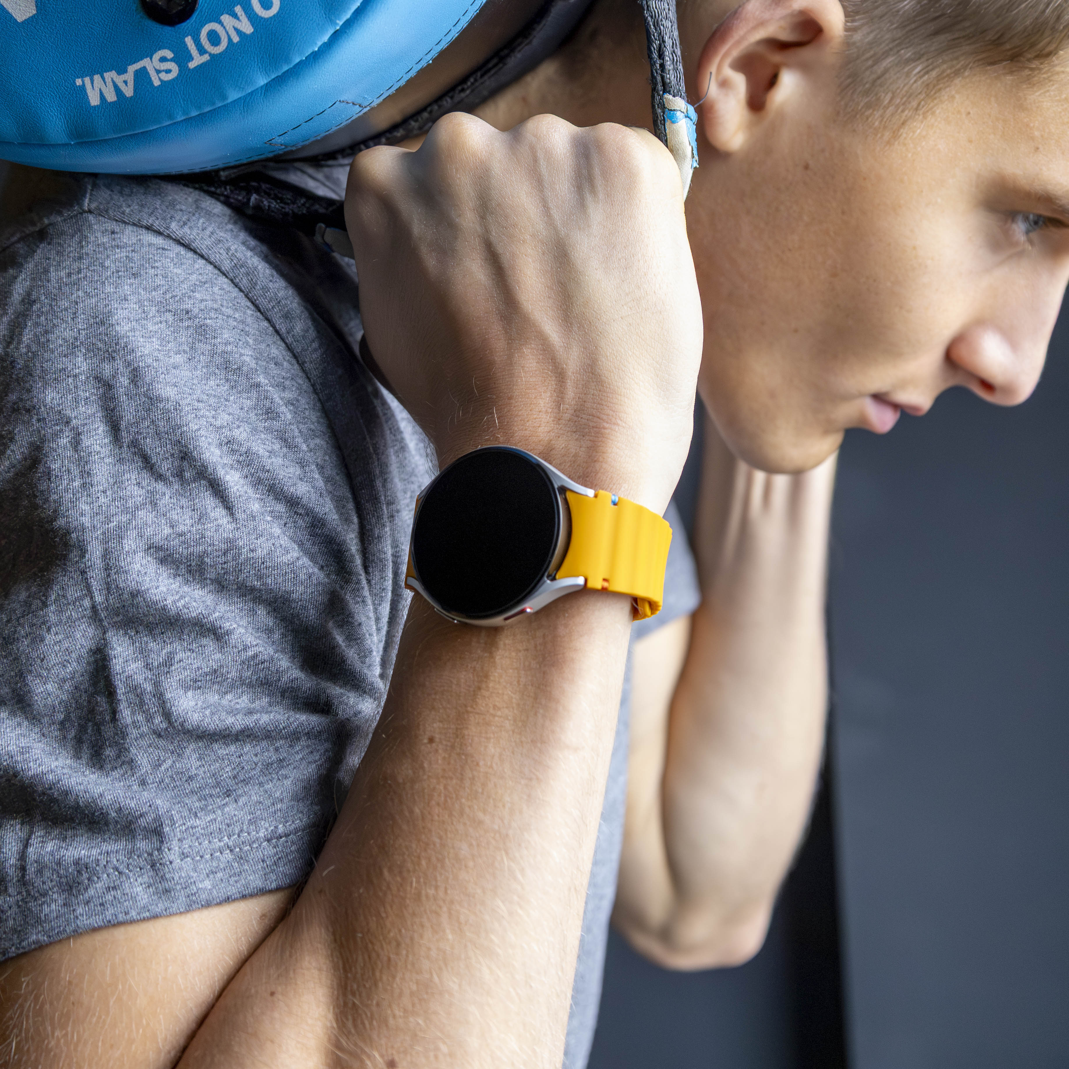 Samsung Galaxy Watch 5 Pro Wave Strap (Yellow)