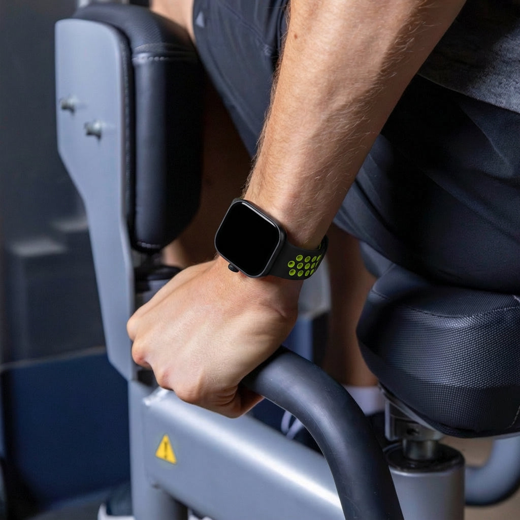 Redmi Watch 4 Sport Strap (Black/Lime)