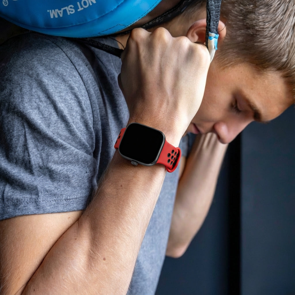 Redmi Watch 5 Sport Strap (Red/Black)