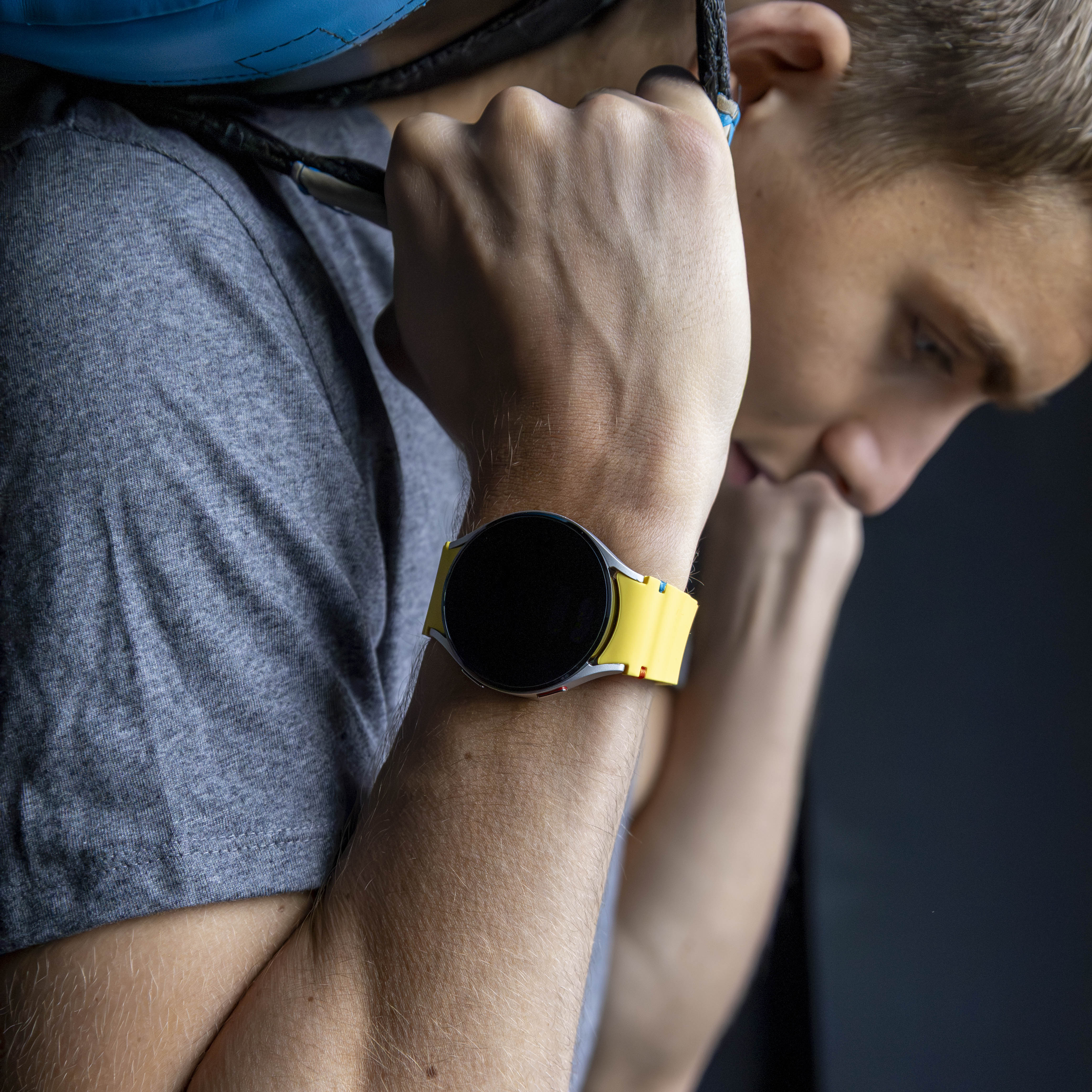 Samsung Galaxy Watch 7 - 44mm Wave Strap (Flash Yellow)