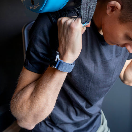 Bandz Withings ScanWatch Nova Alpine Nylon Strap (Greyblue)