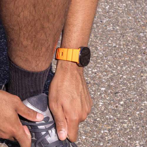Samsung Galaxy Watch 8 Classic Extreme Silicone Strap (Orange)