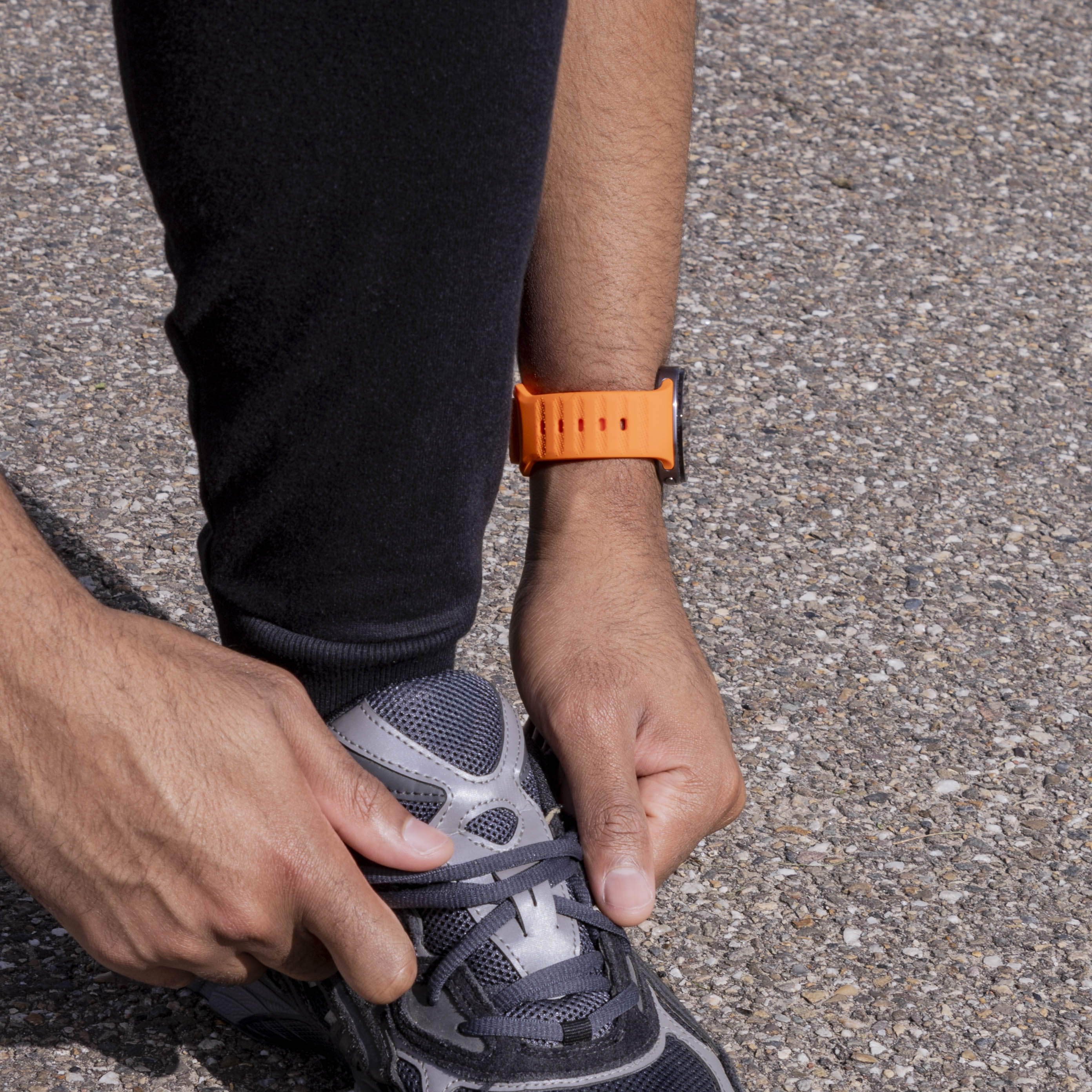 Samsung Galaxy Watch 9 - 40mm Outdoor Silicone Strap (Orange)