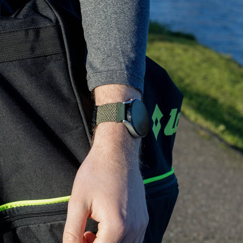 Polar Vantage M Braided Strap with P-Buckle (Green)