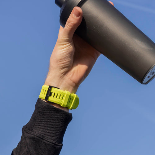 Garmin Quatix 3 / 6x / 7x Solar Silicone Strap (Light Green)