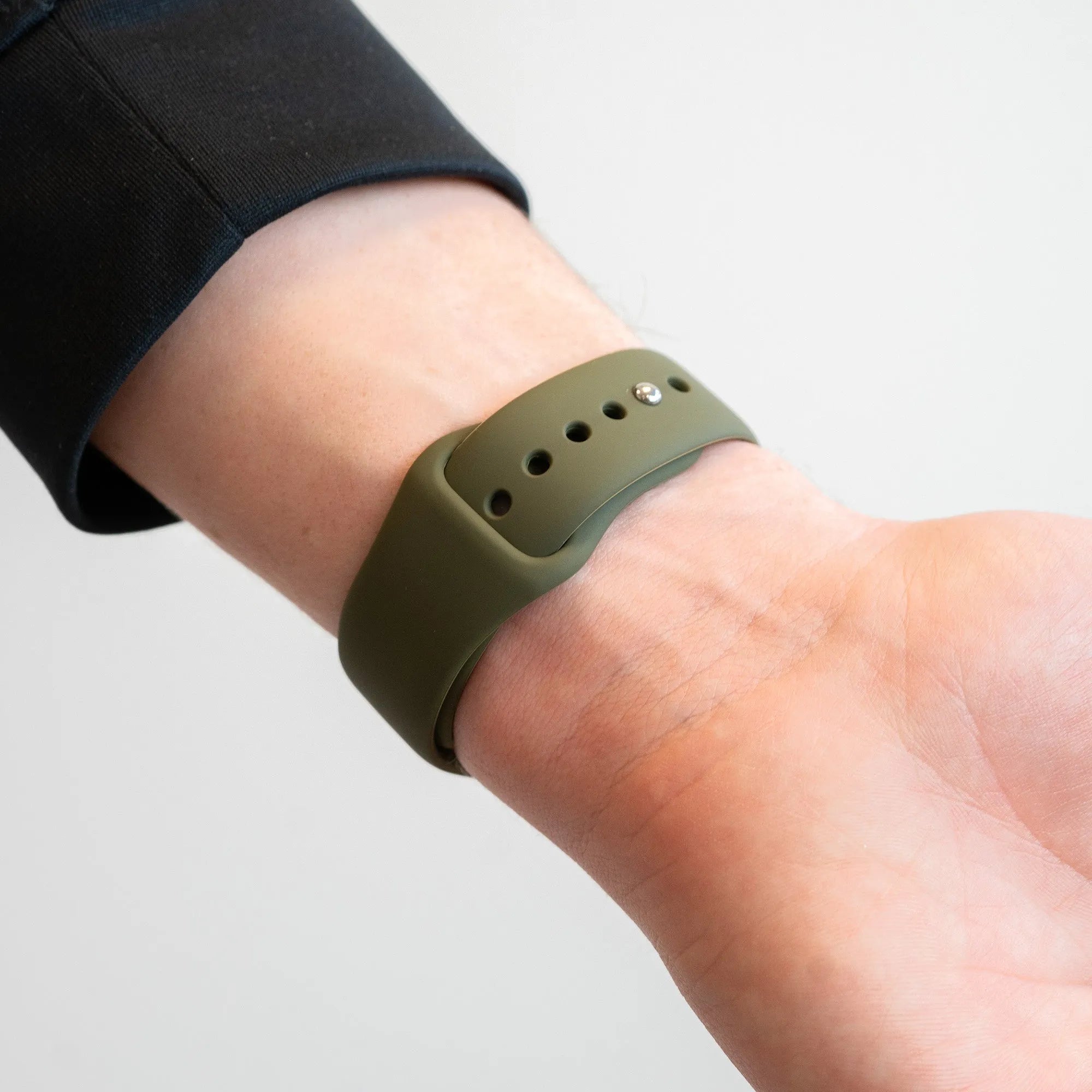 Bandz Pebble Round 2 - 20mm Sport Strap 'Deluxe' (Army Green)