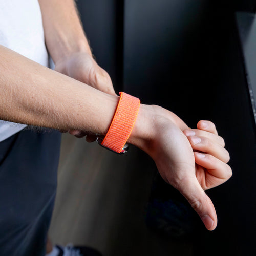 Apple Watch Ultra Nylon Strap (Orange)