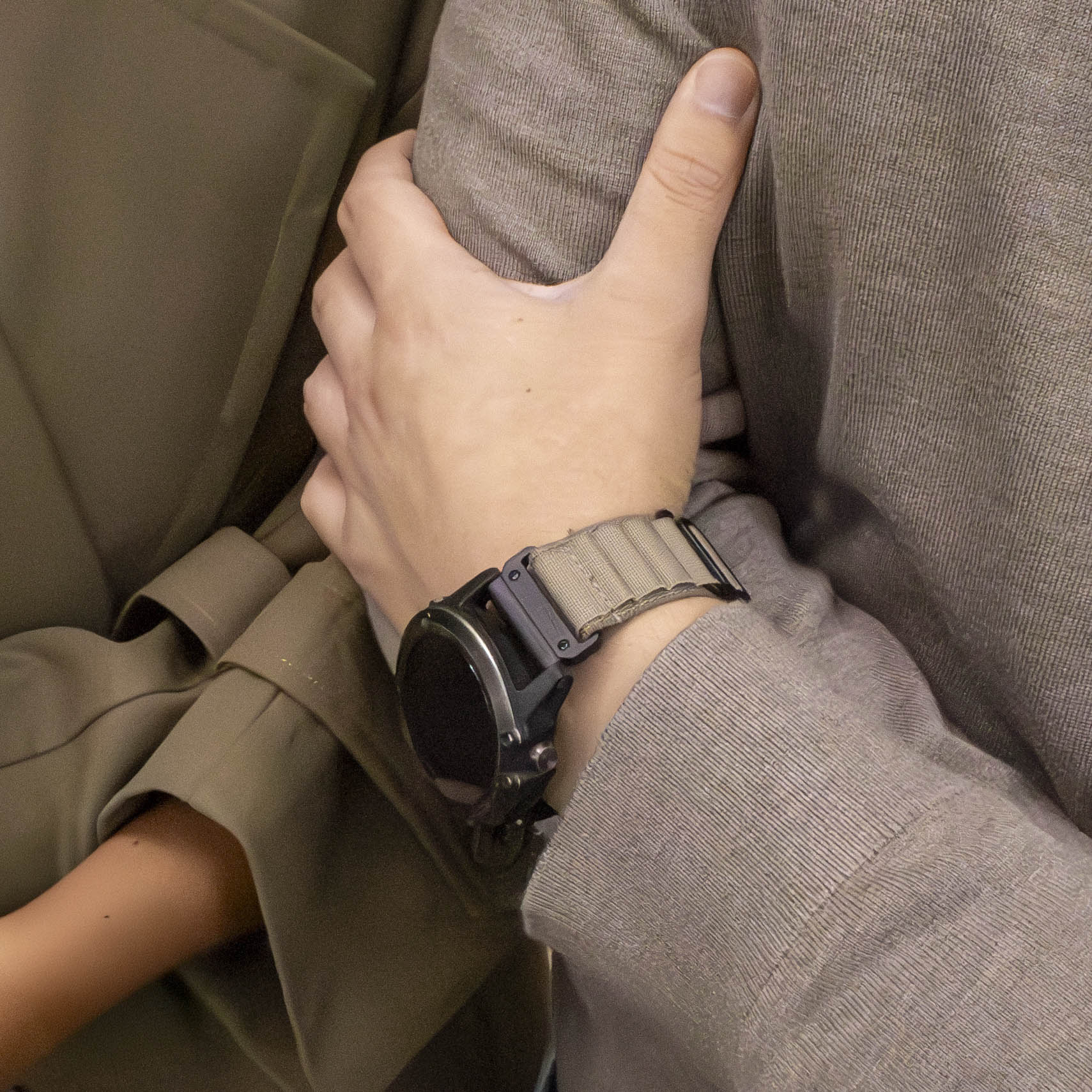 Garmin Tactix 7 Alpine Strap (Olive Green)
