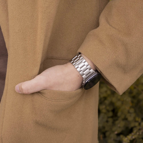 Steel Strap 'Classic', silver, lifestyle photo