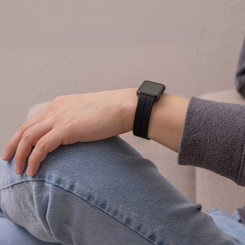 Samsung Galaxy Fit 3 D-buckle Silicone Strap (Black)