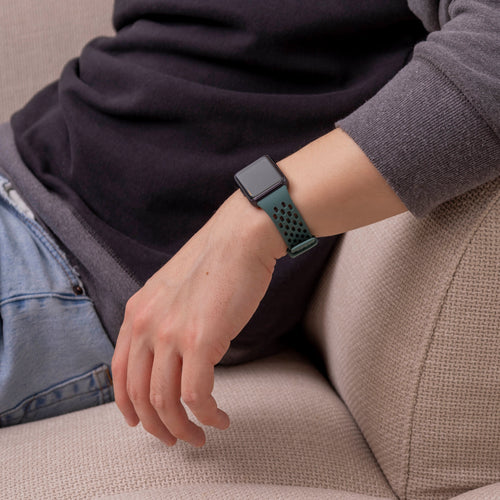 Samsung Galaxy Fit 3 Breathable Silicone Strap (Green)