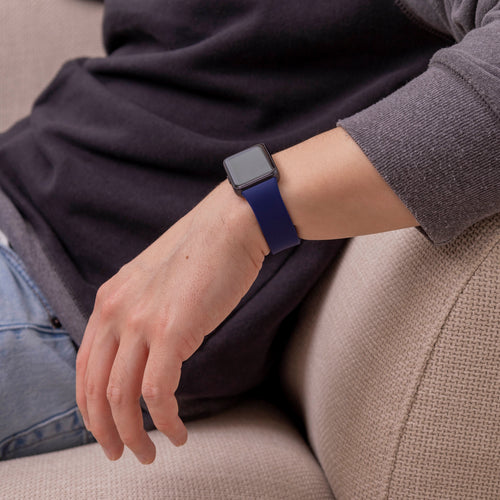 Samsung Galaxy Fit 3 Silicone Strap (Dark Blue)