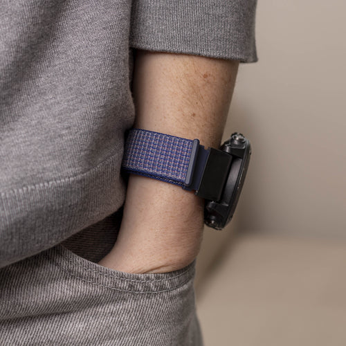 Garmin Fenix 5/6 Nylon Strap (Blue)