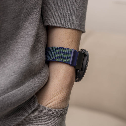 Garmin Descent MK3i - 51mm Nylon Strap with Buckle (Blue)