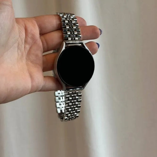 xoxo Wildhearts OnePlus Watch Steel Strap (Silver)